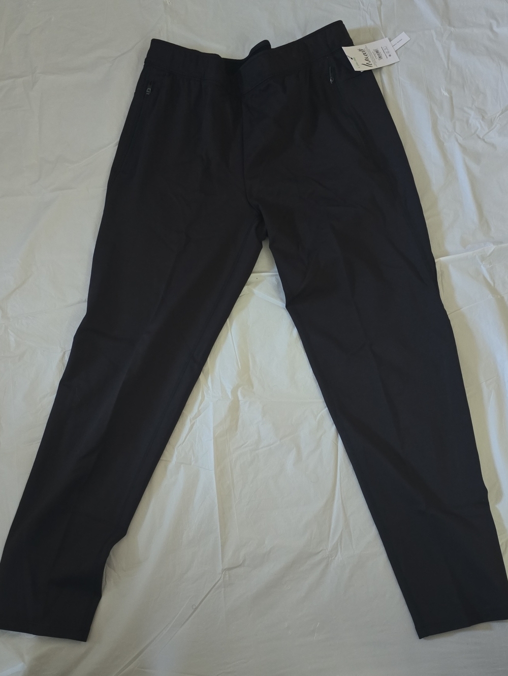 Athletic Works Black Men's Jogger-Style Knit pants